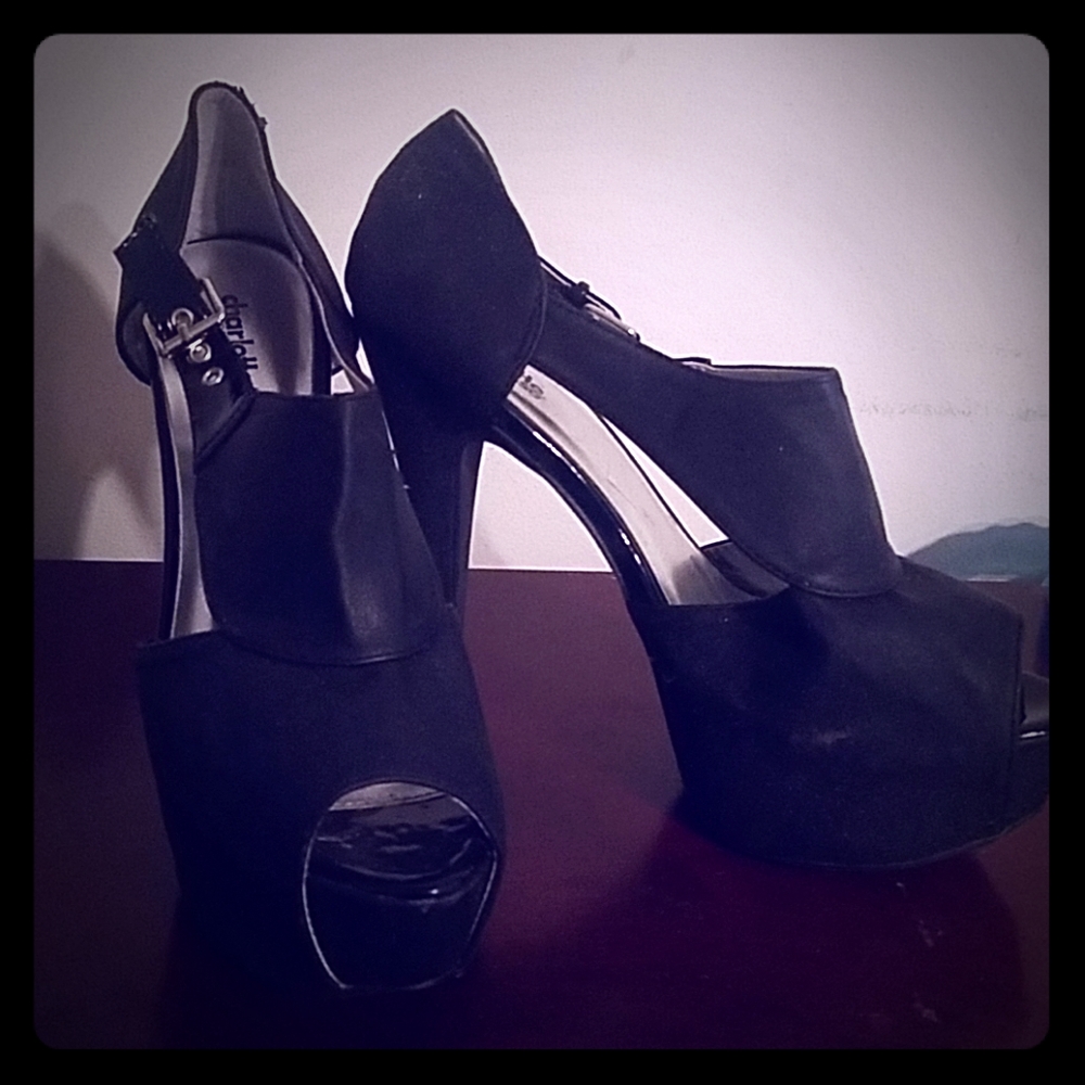 Black heels